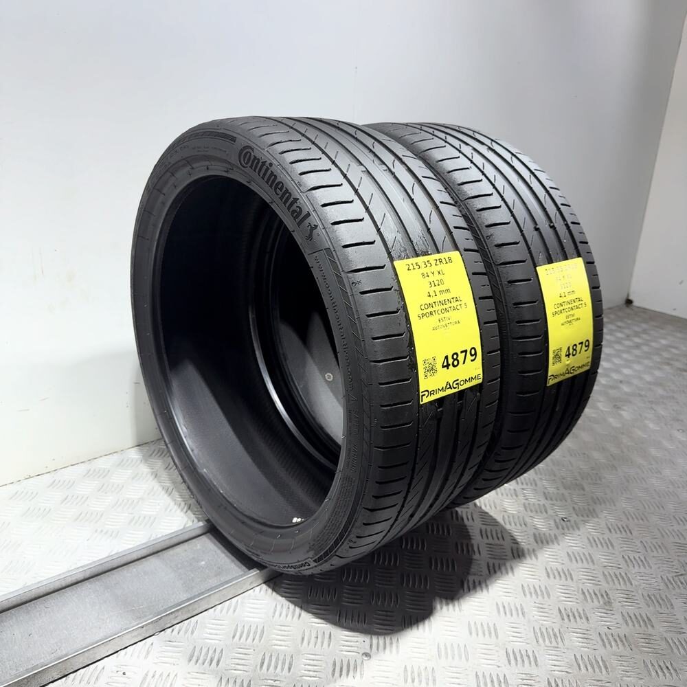 Gomme Usate 215 35 ZR18 84Y XL Continental Sportcontact 5 Estive - immagine 7