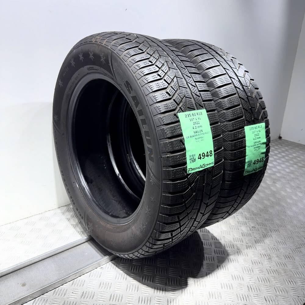 Gomme Usate 235 60 R18 107V XL Sailun Ice Blazer Alpine Evo 1 Invernali - immagine 7