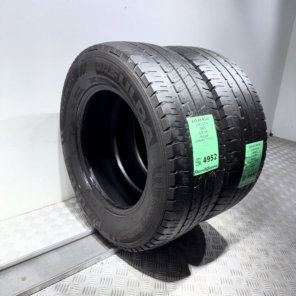 Gomme Usate 235 65 R16C 115/113S Fulda Conveo Tour 2 Estive - immagine 7
