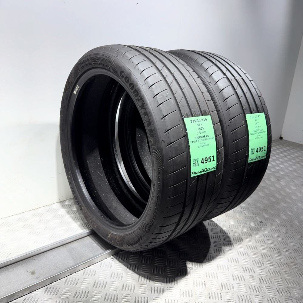 Gomme Usate 235 40 R19 96Y Goodyear Eagle F1 Supersport 79% Estive - immagine 7