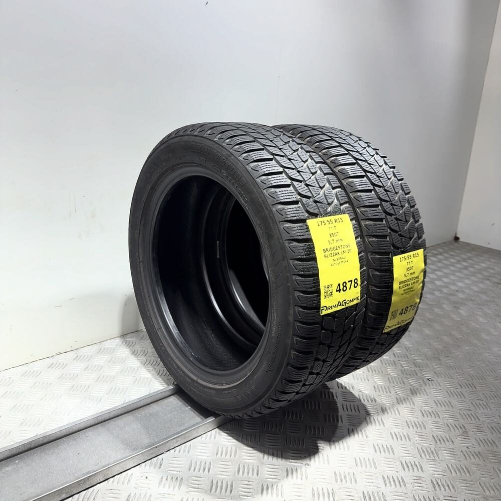 Gomme Usate 175 55 R15 77T Bridgestone Blizzak LM-20 81% Invernali - immagine 7