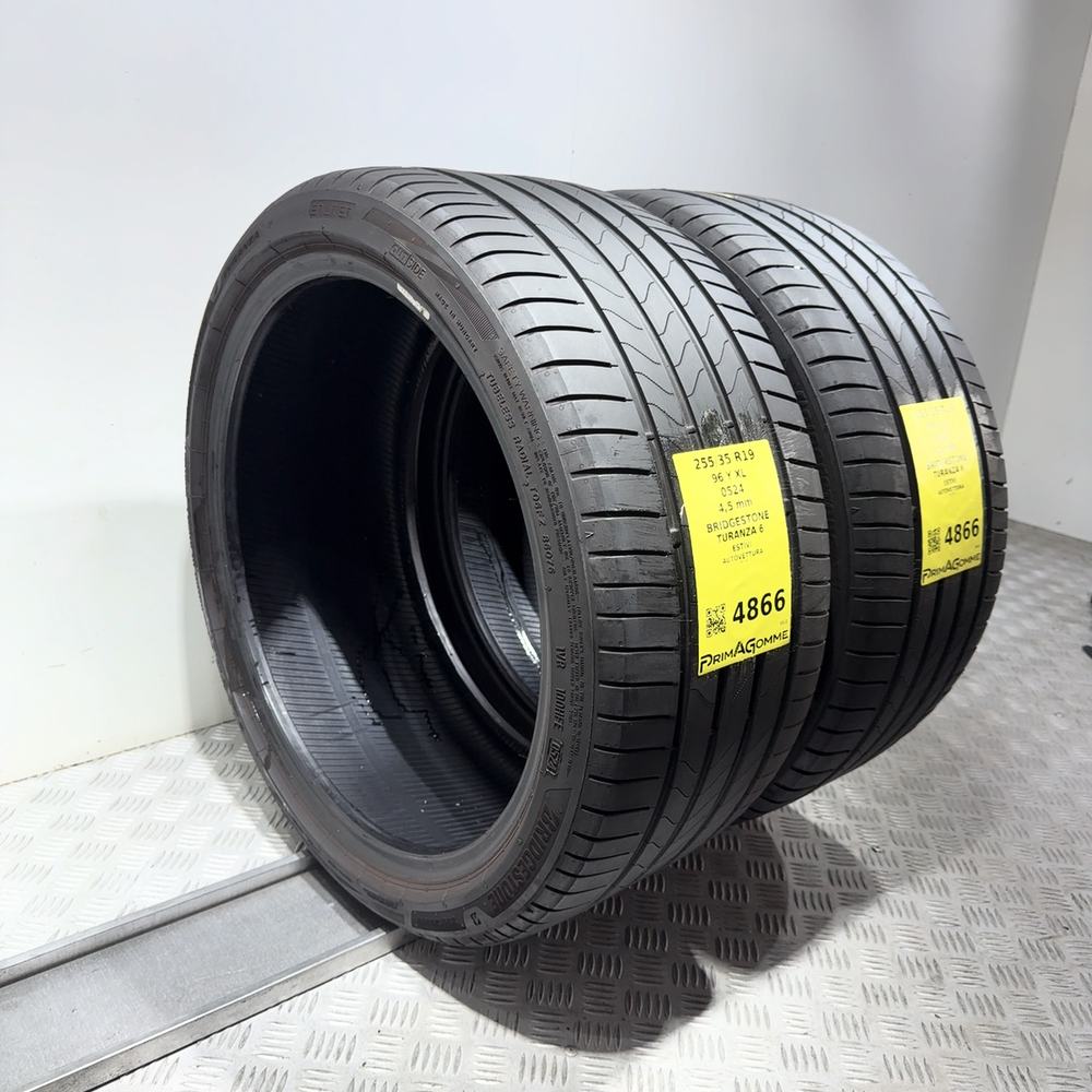 Gomme Usate 255 35 R19 96Y XL Bridgestone Turanza 6 Estive - immagine 7