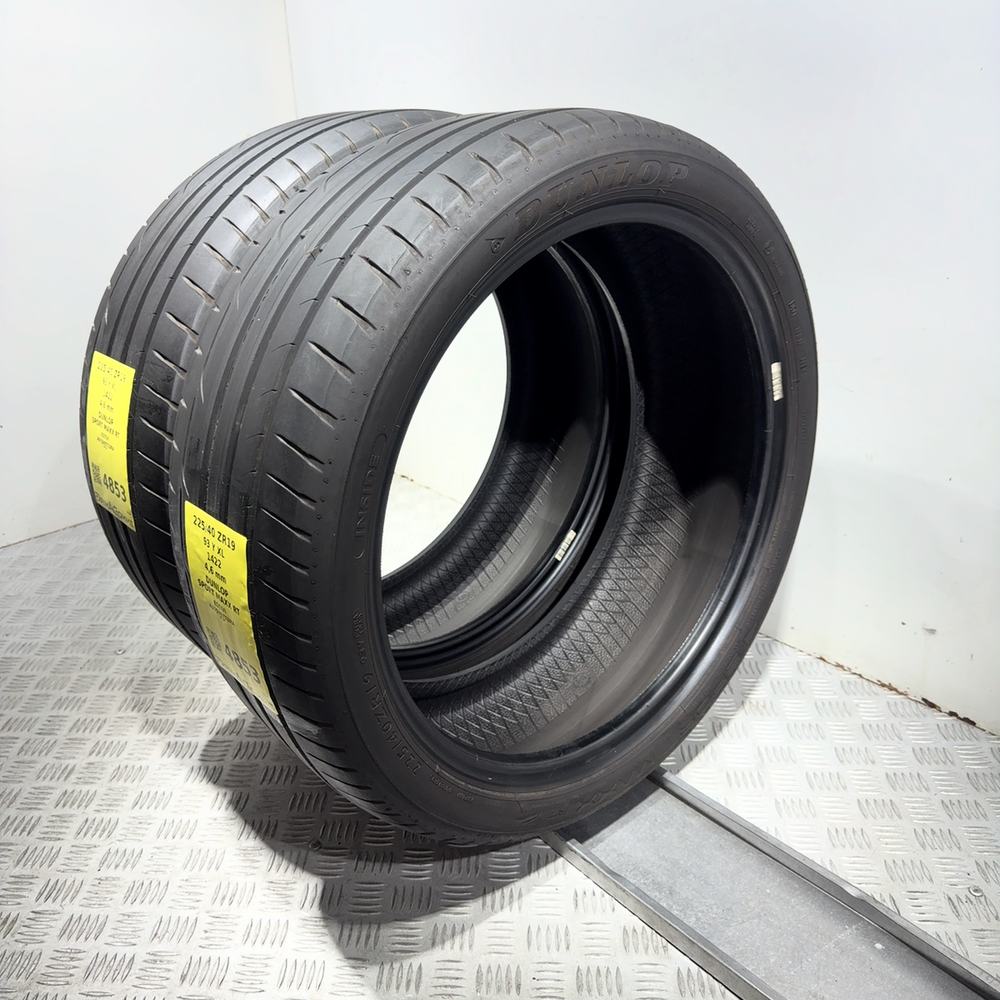 Gomme Usate 225 40 ZR19 93Y XL Dunlop Sport Maxx RT Estive - immagine 7