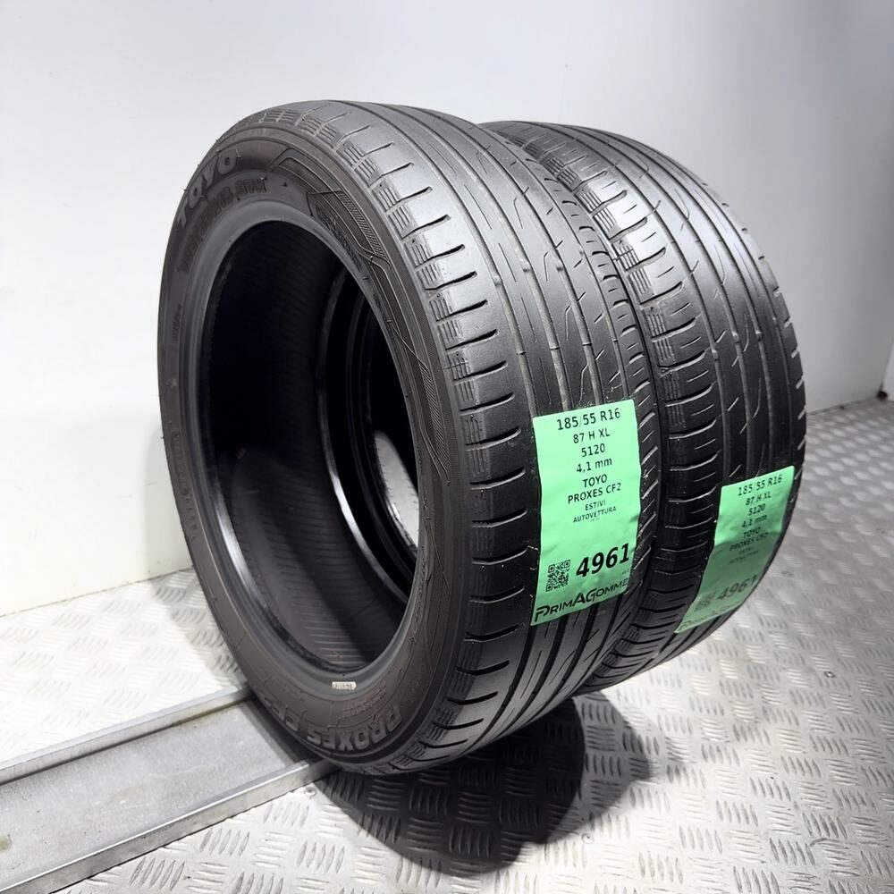 Gomme Usate 185 55 R16 87H XL Toyo Proxes CF2 Estive - immagine 7