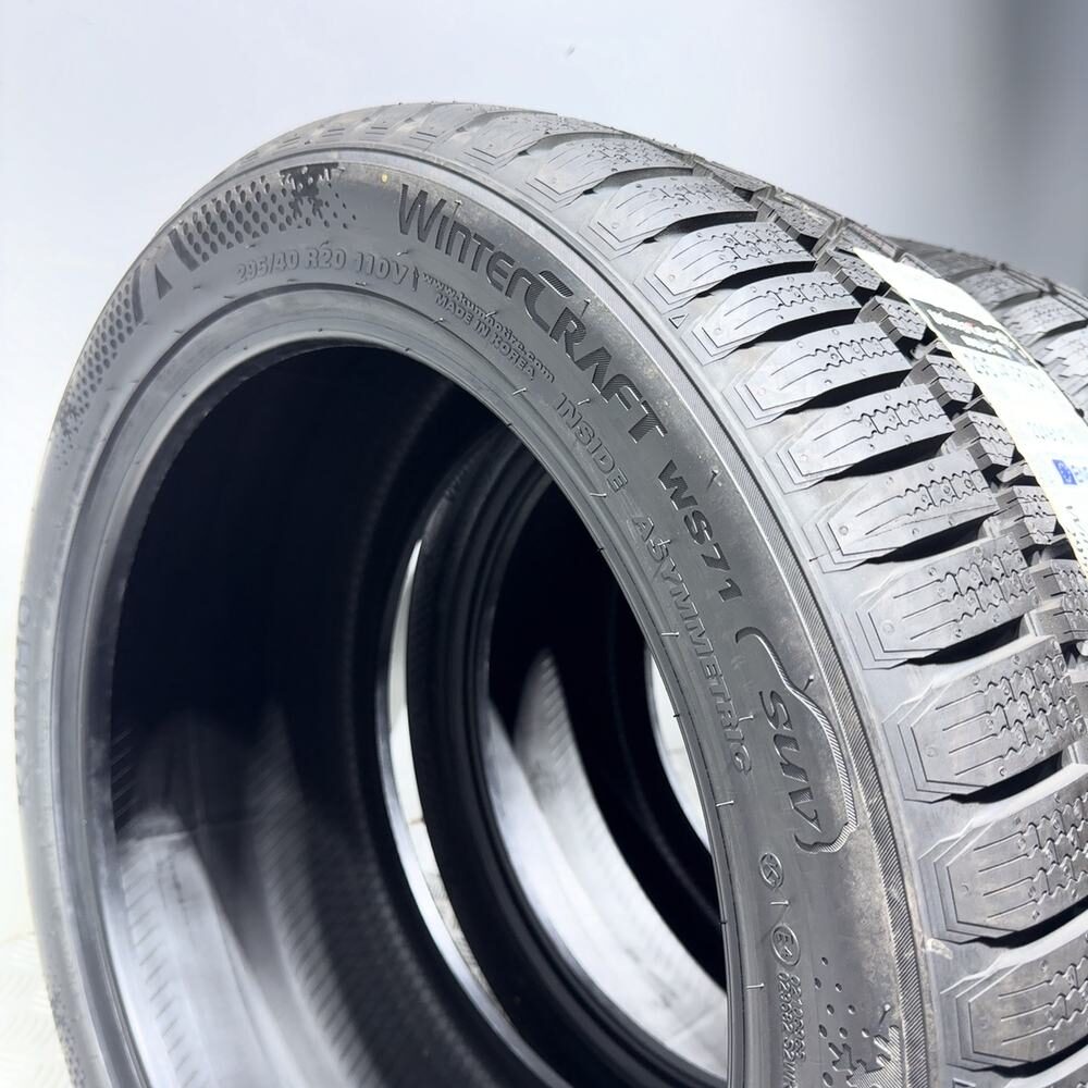 Gomme Usate 295 40 R20 110V XL Kumho Wintercraft WS71 98% Invernali - immagine 8
