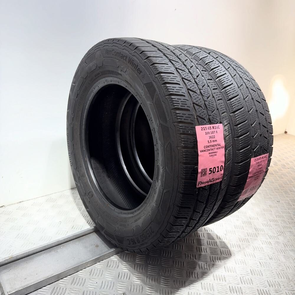 Gomme Usate 215 65 R16C 109/107R Continental Vancontact Winter 79% Invernali - immagine 8