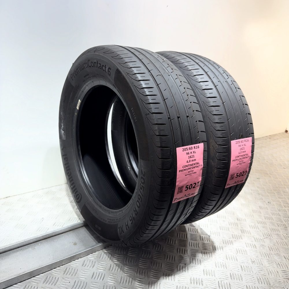 Gomme Usate 205 60 R16 96H XL Continental Premiumcontact 6 Estive - immagine 8