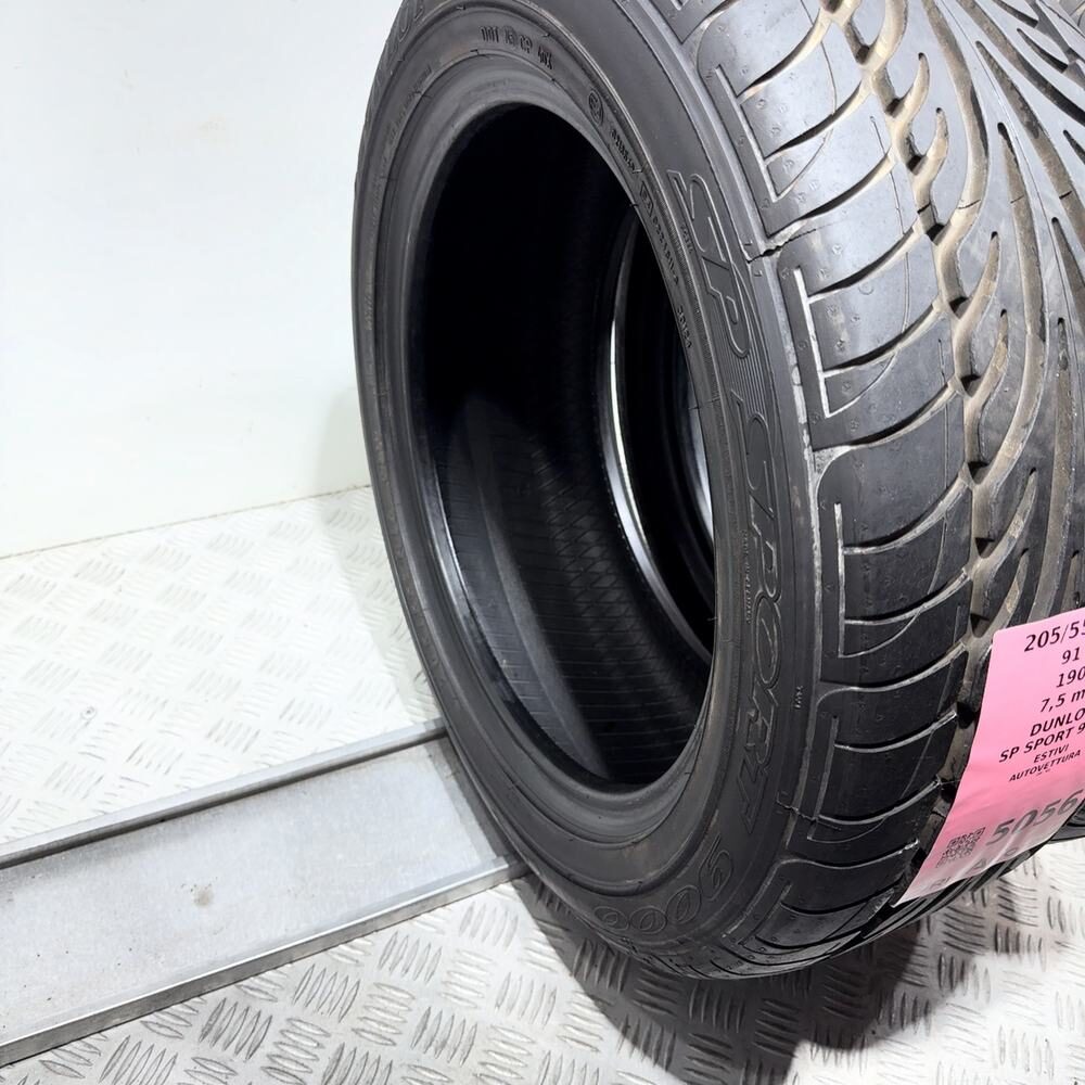 Gomme Usate 205 55 ZR16 91W Dunlop SP Sport 9000 98% Estive - immagine 8