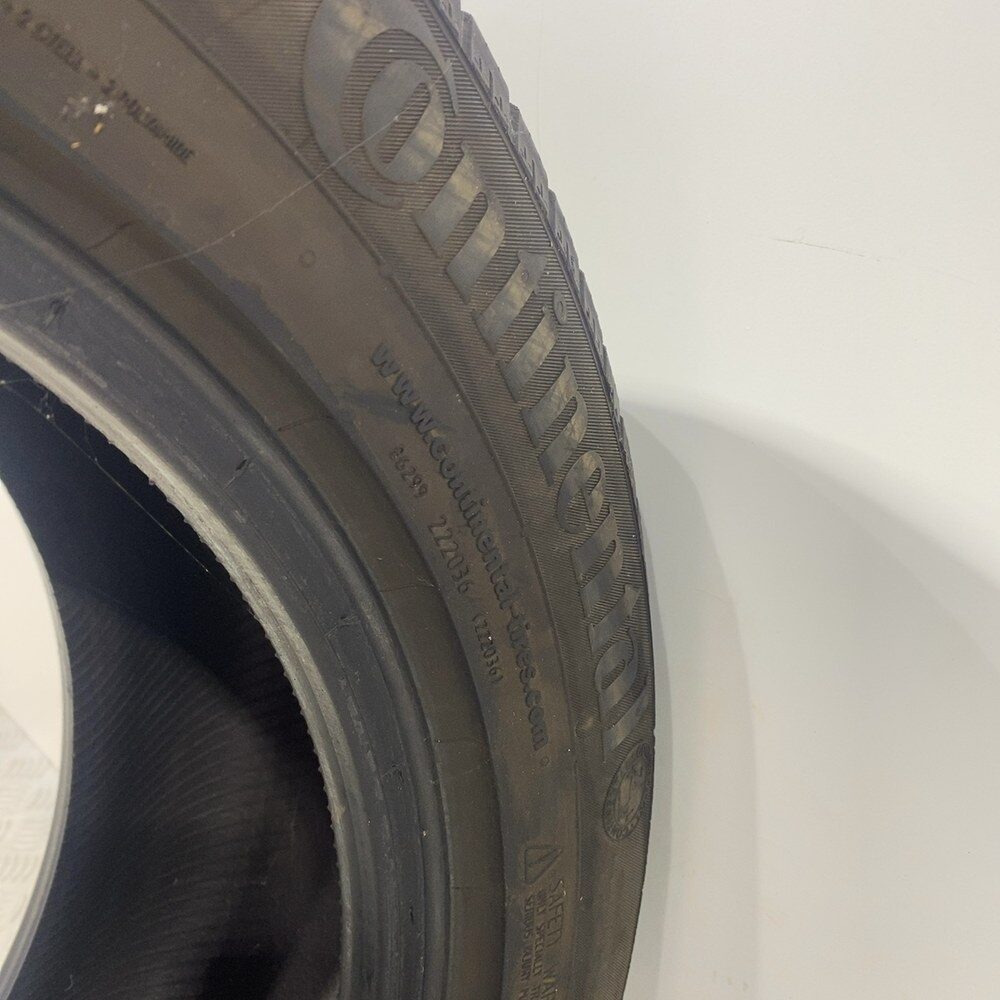 Gomma Usata 255 50 R19 107V XL Continental Contiwintercontact TS830 P Invernale - immagine 8