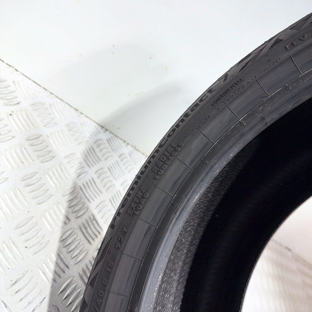 Gomma Usata 225 40 R18 92Y XL Continental Premiumcontact 7 87% Estivo - immagine 8