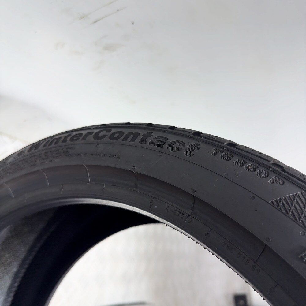 Gomma Usata 215 40 R18 89V XL Continental Wintercontact TS850P 86% Invernale - immagine 8