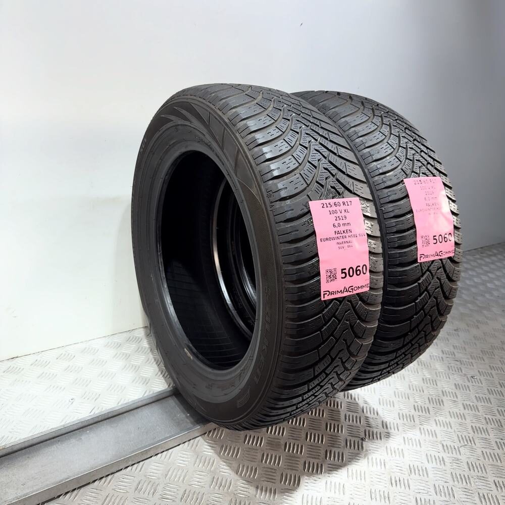 Gomme Usate 215 60 R17 100V XL Falken Eurowinter HS01 SUV 86% Invernali - immagine 8