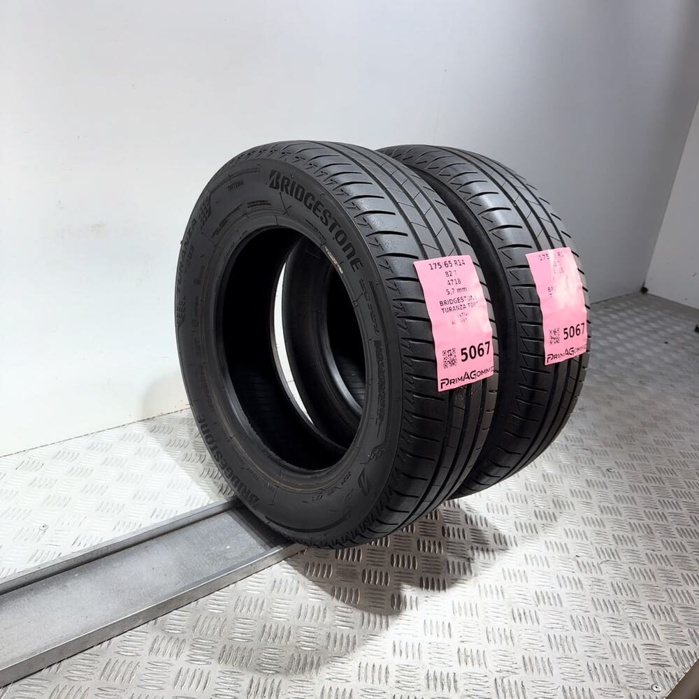 Gomme Usate 175 65 R14 82T Bridgestone Turanza T005 81% Estive - immagine 8