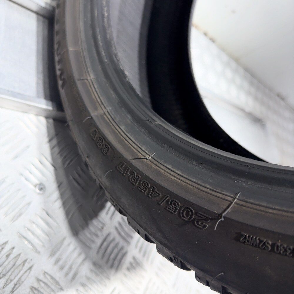 Gomma Usata 205 45 R17 88V XL Firestone Winterhawk 4 90% Invernale - immagine 8