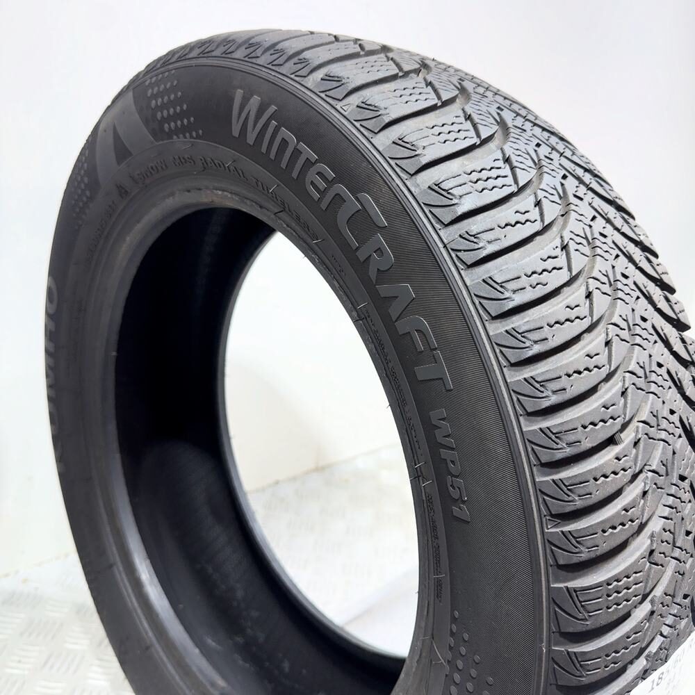 Gomma Usata 185 60 R15 84T Kumho Wintercraft WP51 81% Invernale - immagine 8