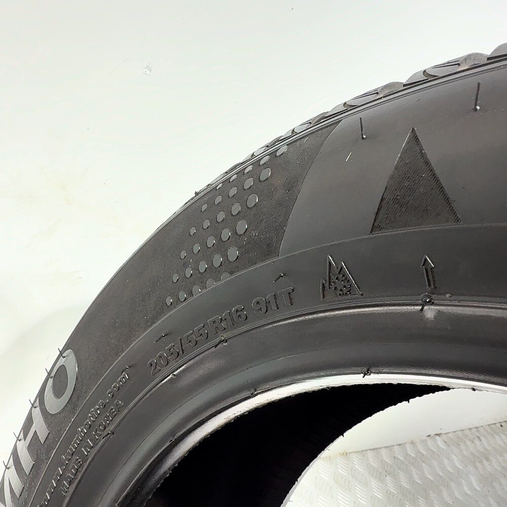 Gomma Usata 205 55 R16 91T Kumho Wintercraft WP51 98% Invernale - immagine 8