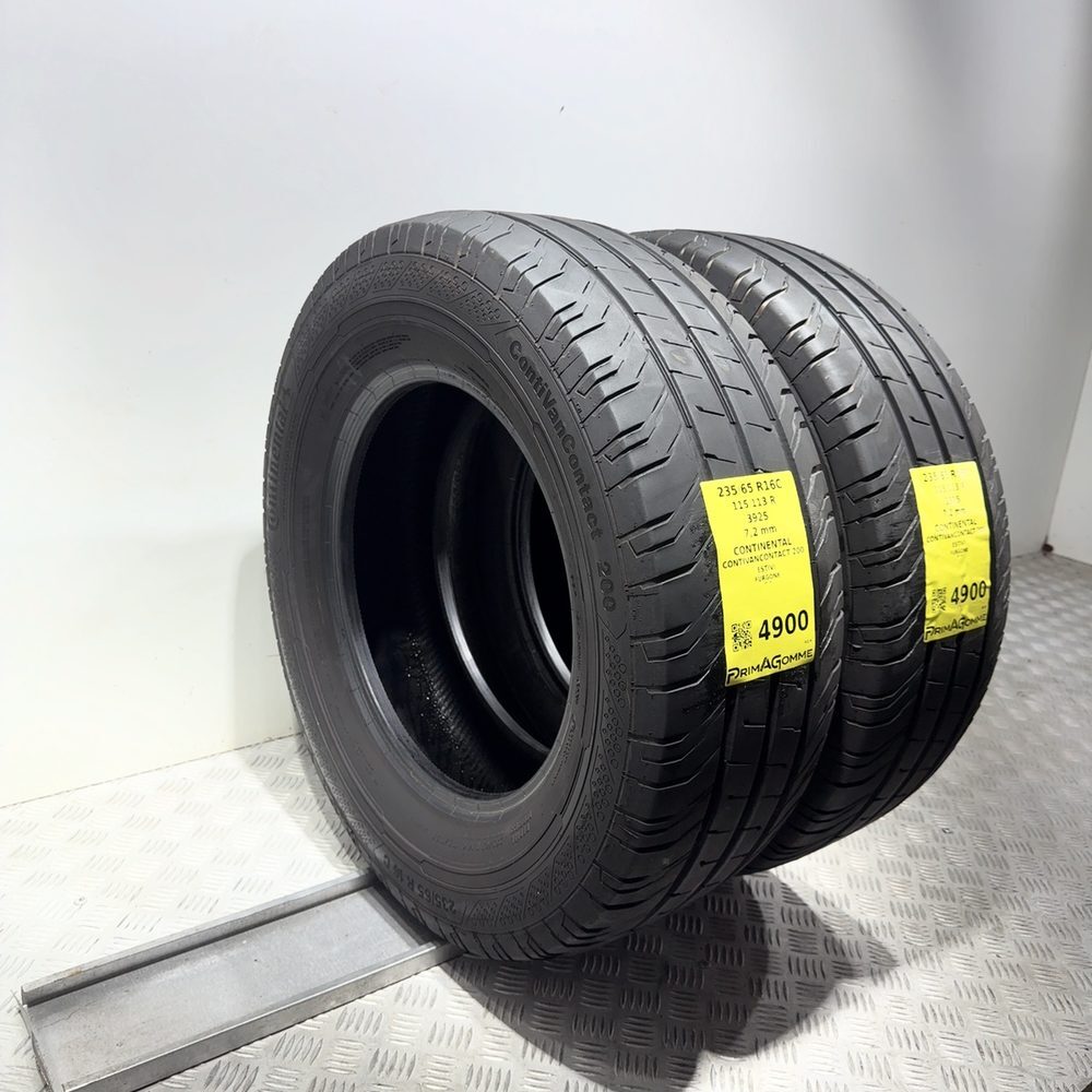 Gomme Usate 235 65 R16C 115/113R Continental Contivancontact 200 98% Estive - immagine 8