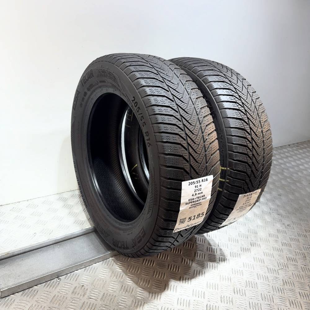 Gomme Usate 205 55 R16 91H Esa+Tecar Supergrip Pro Invernali - immagine 8