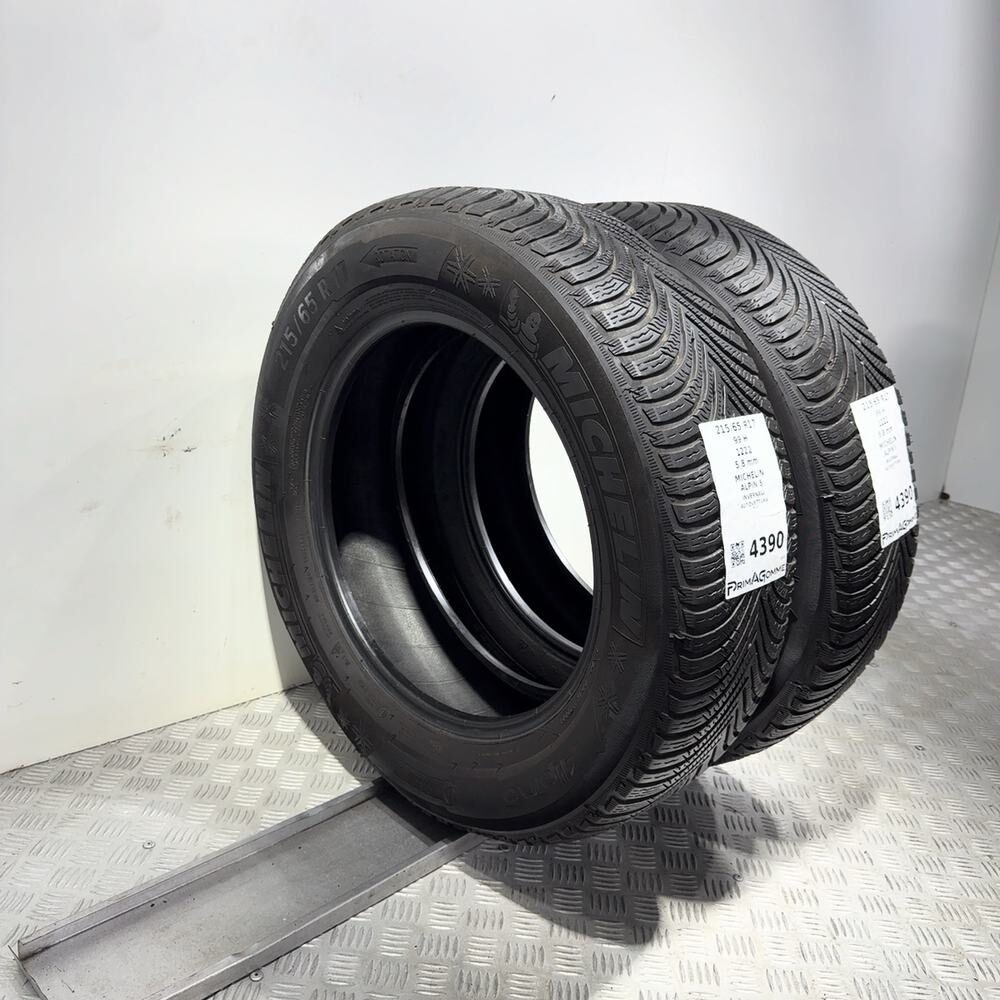 Gomme Usate 215 65 R17 99H Michelin Alpin 5 83% Invernali - immagine 8