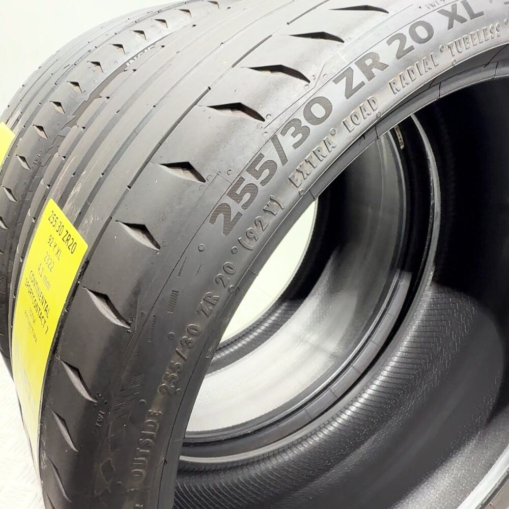 Gomme Usate 255 30 ZR20 92Y XL Continental Sportcontact 7 Estive - immagine 8