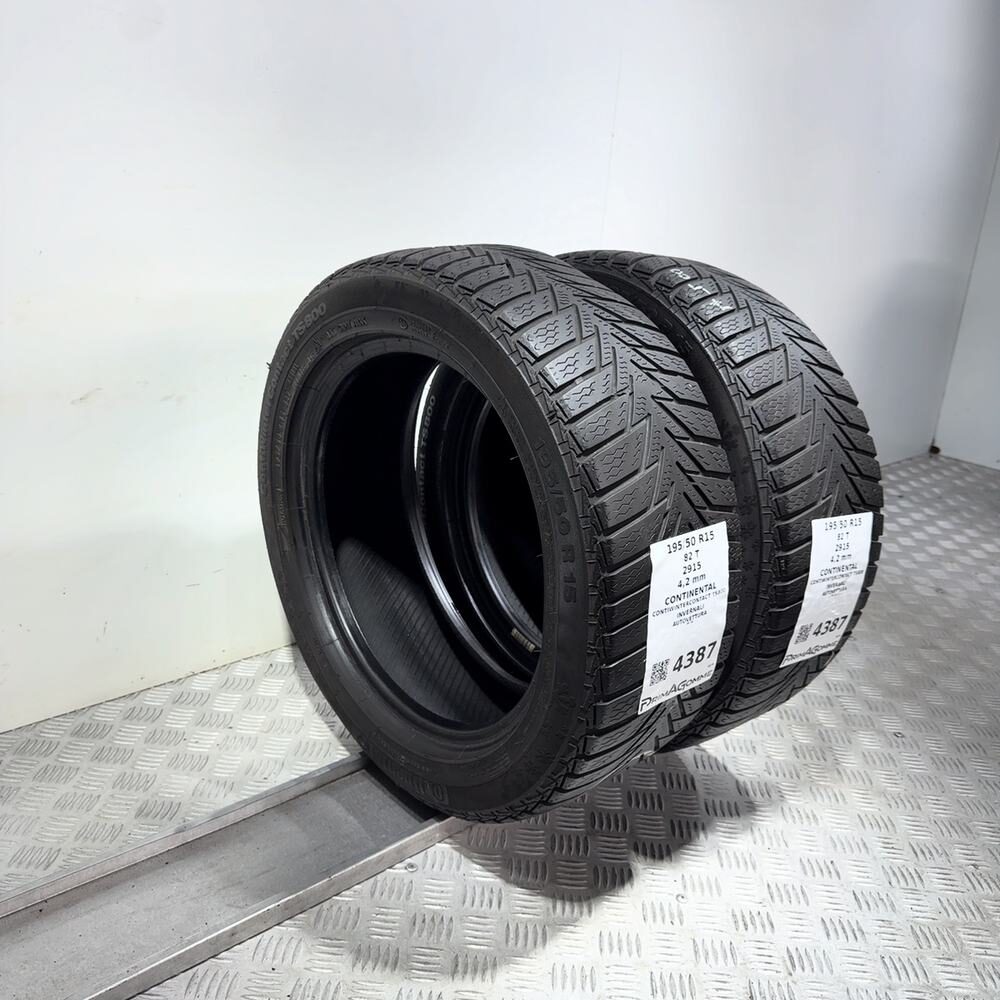Gomme Usate 195 50 R15 82T Continental Contiwintercontact TS800 Invernali - immagine 8