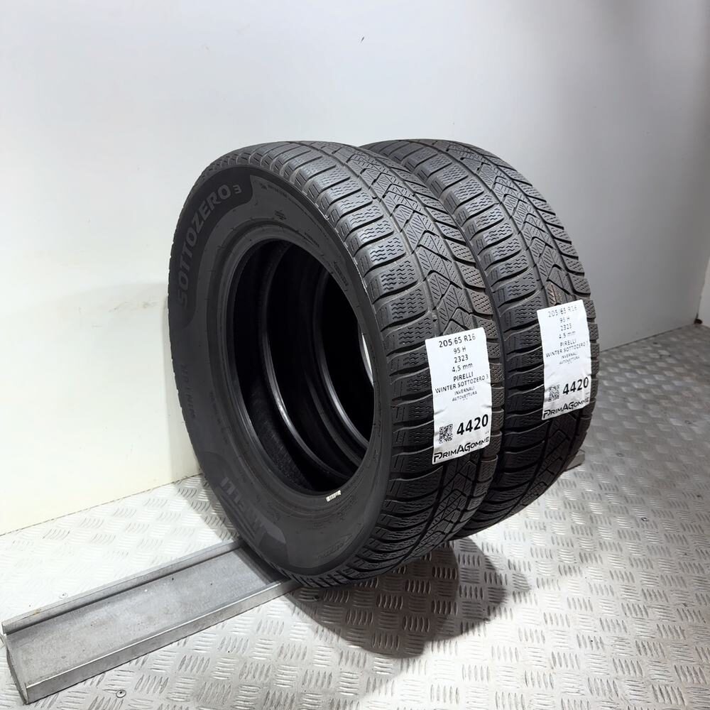 Gomme Usate 205 65 R16 95H Pirelli Winter Sottozero 3 Invernali - immagine 8