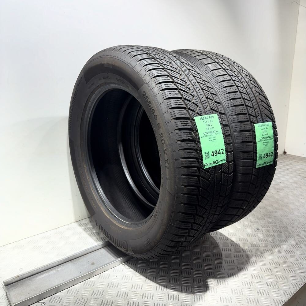 Gomme Usate 255 60 R20 113V XL Continental Wintercontact TS 850 P 76% Invernali - immagine 8