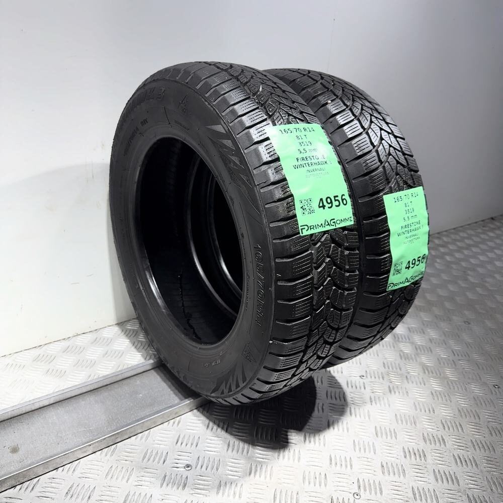 Gomme Usate 165 70 R14 81T Firestone Winterhawk 3 79% Invernali - immagine 8