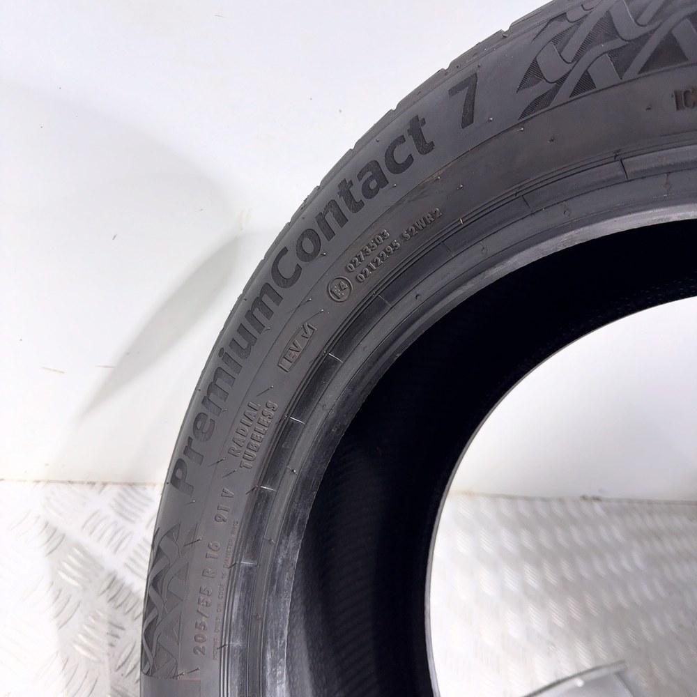 Gomma Usata 205 55 R16 91V Continental Premiumcontact 7 93% Estivo - immagine 8