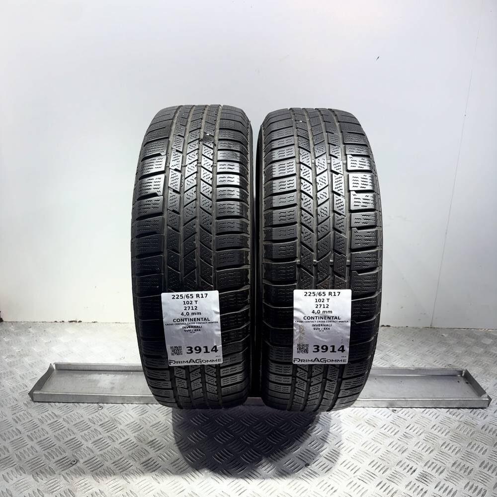 Gomme Usate 225 65 R17 102T Continental Cross Contact Invernali - immagine 9