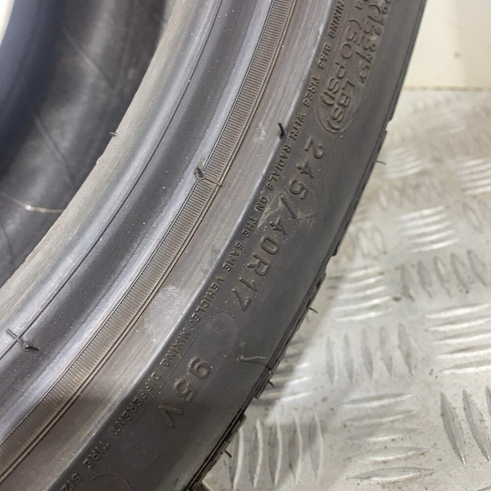 Gomma Usata 245 40 R17 95V XL Michelin Pilot Alpin PA4 86% Invernale - immagine 9