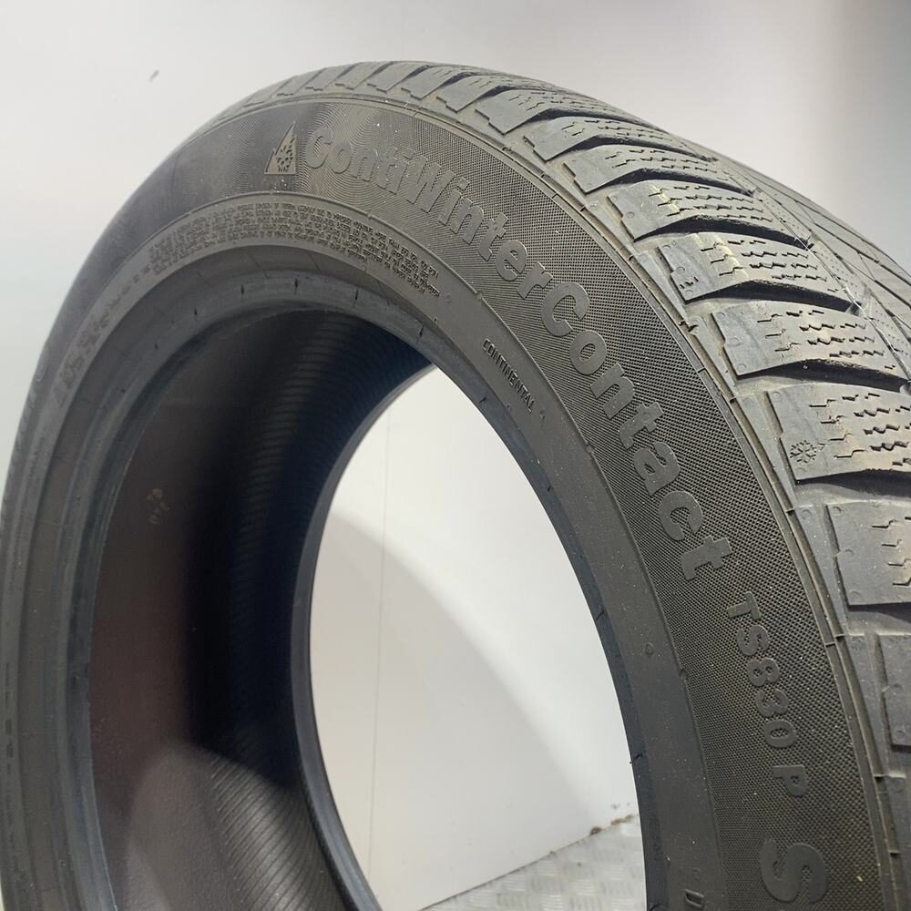 Gomma Usata 255 50 R19 107V XL Continental Contiwintercontact TS830 P Invernale - immagine 9