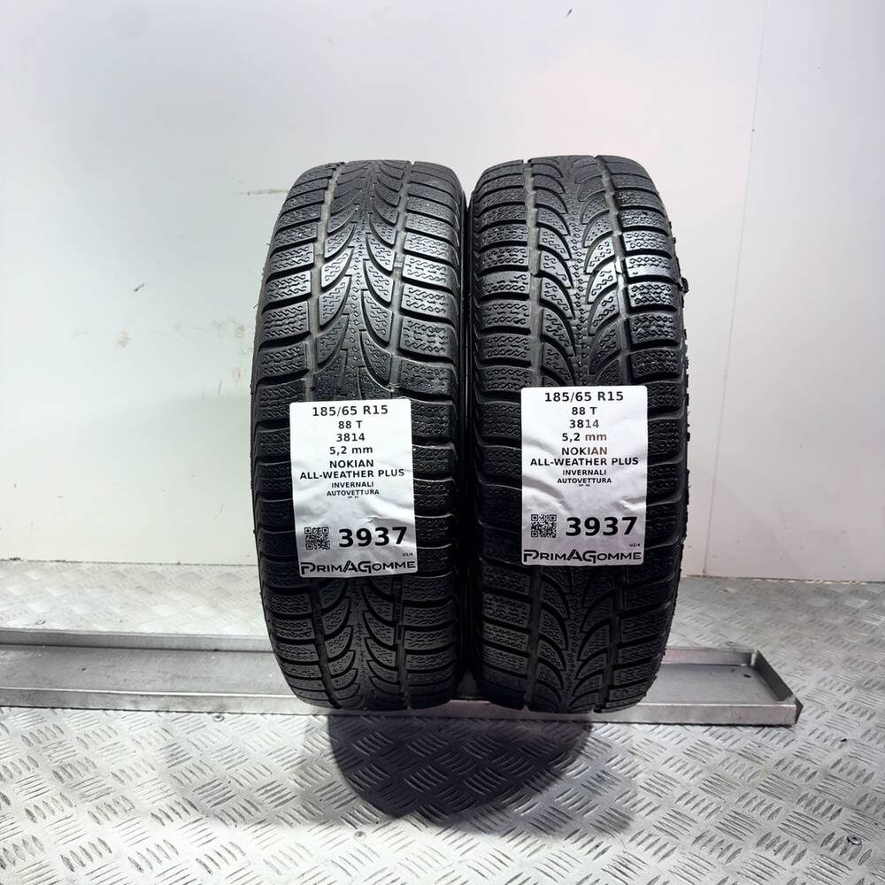 Gomme Usate 185 65 R15 88T Nokian All-Weather Plus 74% Invernali - immagine 9