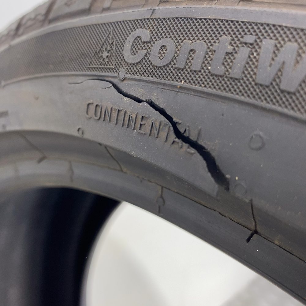 Gomma Usata 225 40 R18 92V XL Continental Contiwintercontact TS830 P Invernale - immagine 9