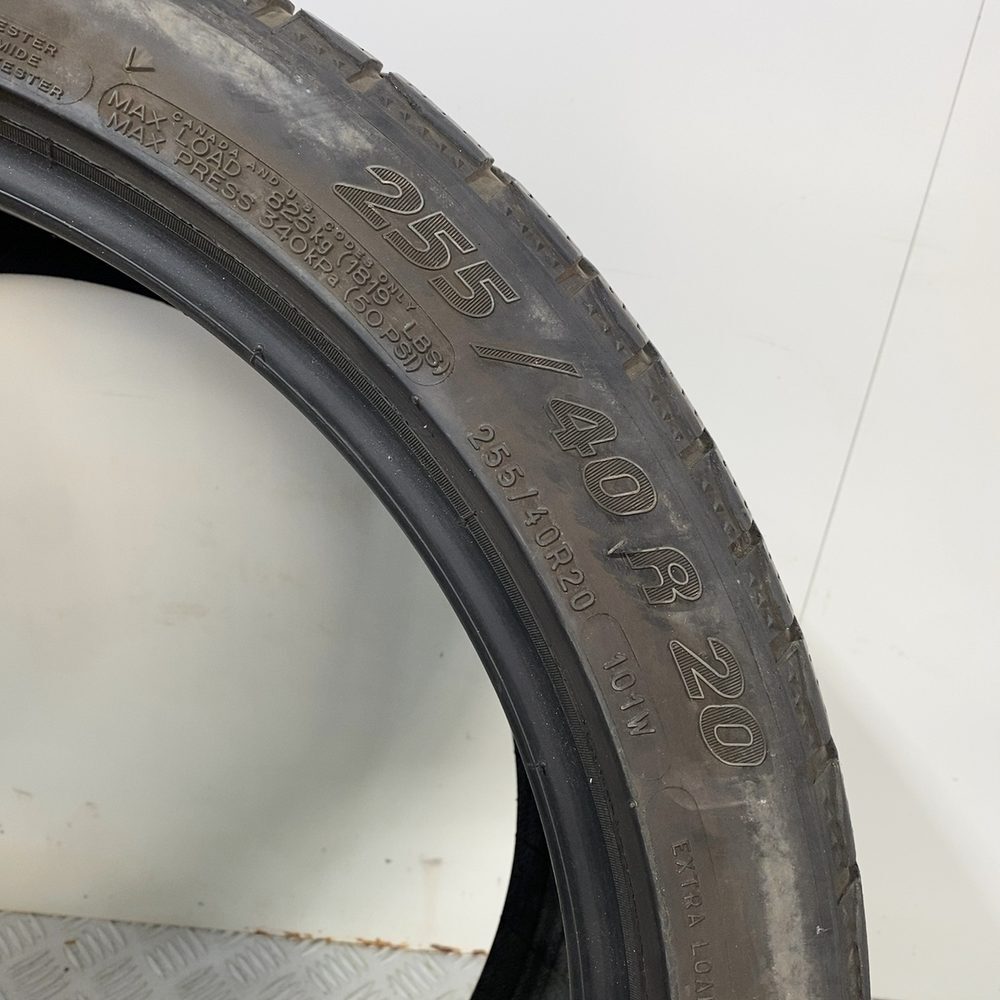 Gomma Usata 255 40 R20 101W XL Michelin Pilot Alpin PA4 81% Invernale - immagine 9