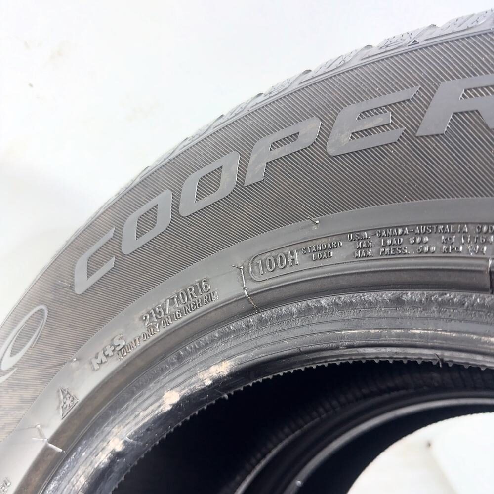 Gomme Usate 215 70 R16 100H Cooper Discoverer Winter Invernali - immagine 9