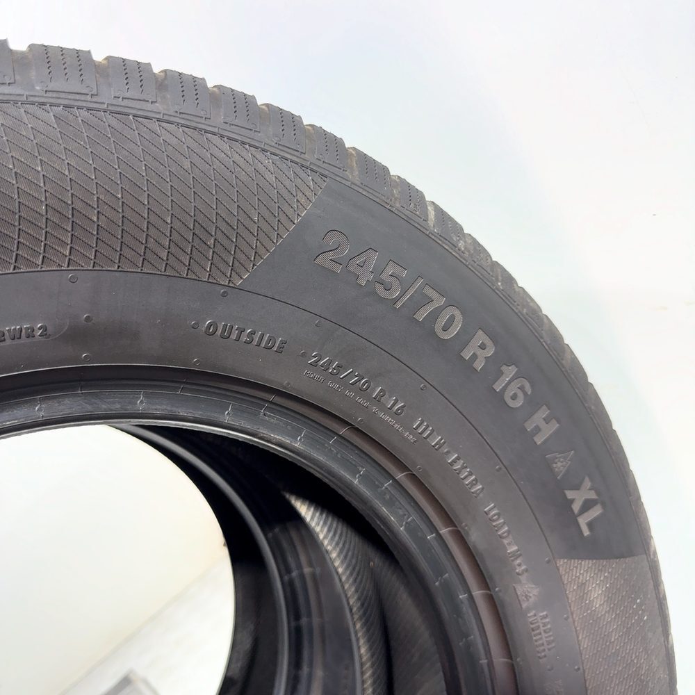 Gomme Usate 245 70 R16 111H XL Continental Wintercontact TS 850 P Invernali - immagine 9