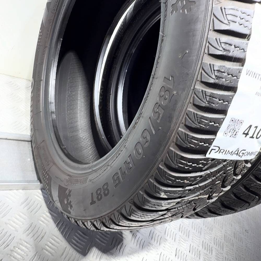 Gomme Usate 185 60 R15 88T XL Kumho Wintercraft WP51 Invernali - immagine 9