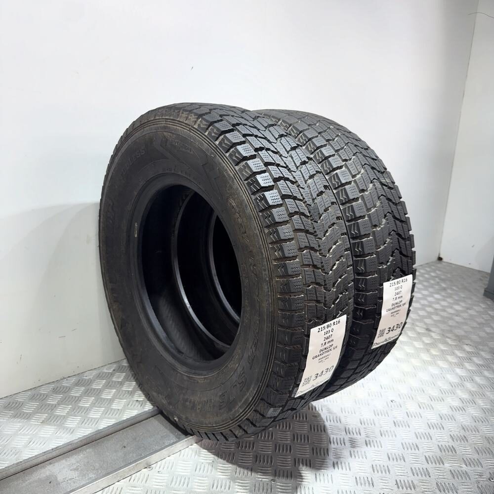 Gomme Usate 215 80 R16 103Q Dunlop Grandtrek SJ6 98% Invernali - immagine 9
