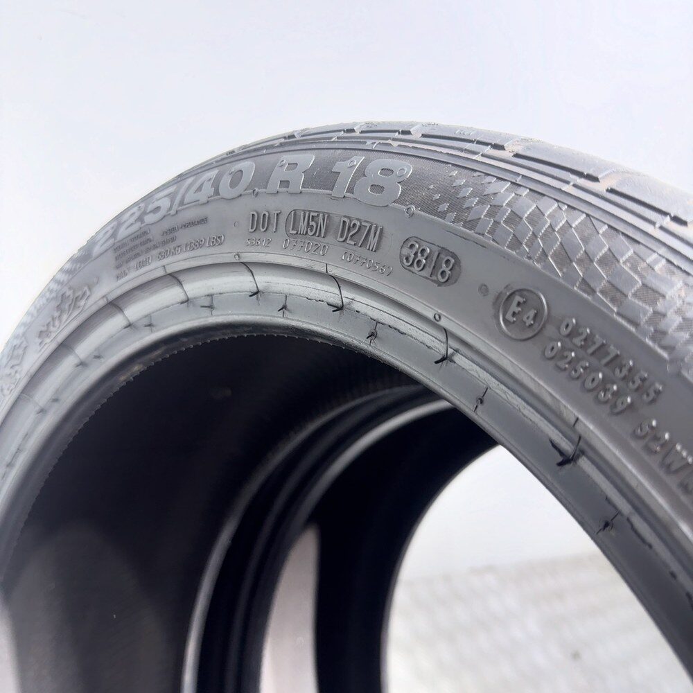 Gomme Usate 225 40 R18 92V XL Continental Contiwintercontact TS810 S Invernali - immagine 9
