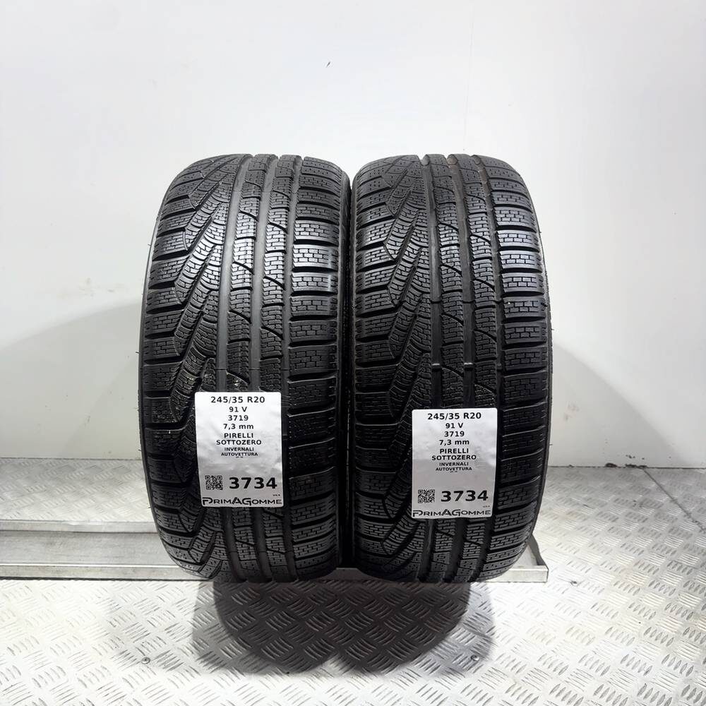Gomme Usate 245 35 R20 91V Pirelli Sottozero 98% Invernali - immagine 9
