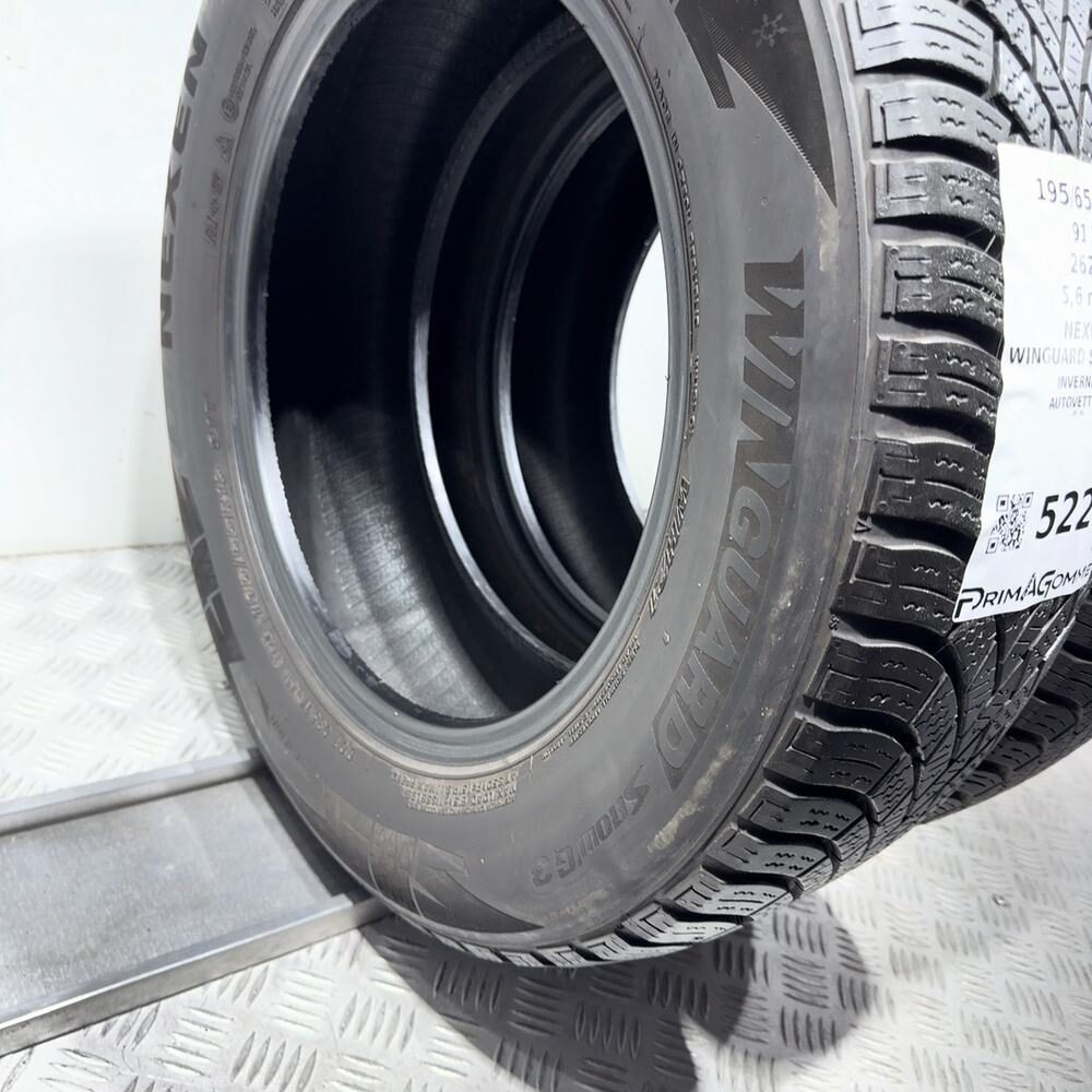 Gomme Usate 195 65 R15 91T Nexen Winguard Snow'G 3 80% Invernali - immagine 9