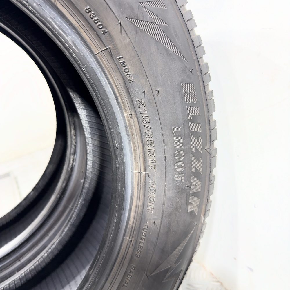 Gomme Usate 215 65 R17 103H XL Bridgestone Blizzak LM005 Invernali - immagine 9