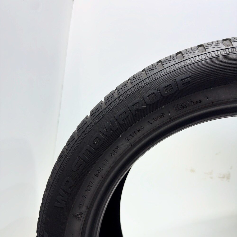Gomme Usate 225 50 R17 98V XL Nokian Tyres WR Snowproof 76% Invernali - immagine 9