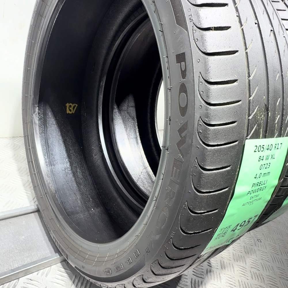 Gomme Usate 205 40 R17 84W XL Pirelli Powergy Estive - immagine 9