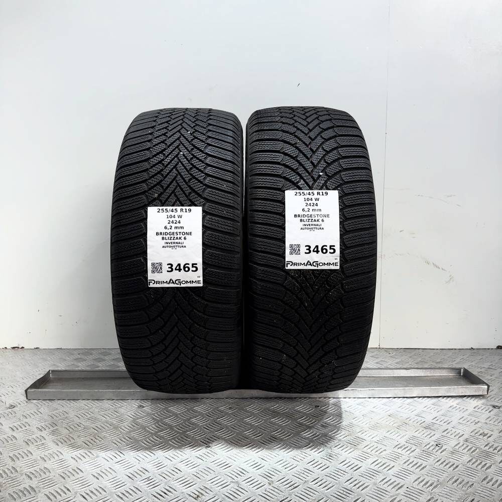 Gomme Usate 255 45 R19 104W Bridgestone Blizzak 6 Invernali - immagine 9