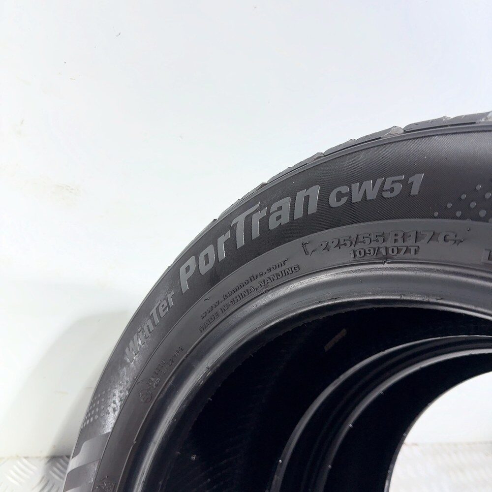 Gomme Usate 225 55 R17C 109/107T Kumho Winter Portran CW51 76% Invernali - immagine 10