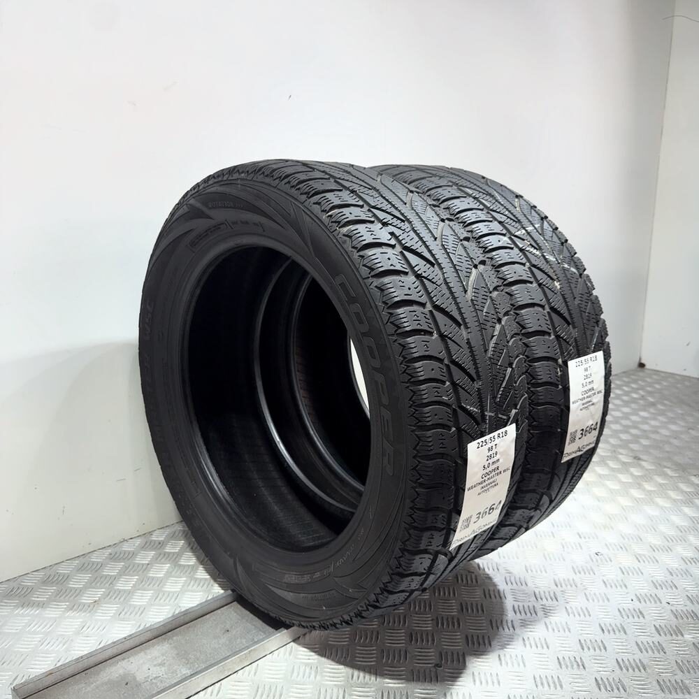 Gomme Usate 225 55 R18 98T Cooper Weather-Master Wsc 71% Invernali - immagine 10