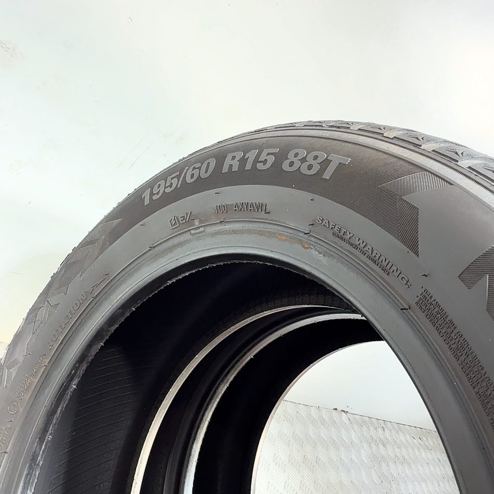 Gomme Usate 195 60 R15 88T Kumho Wintercraft WP52+ 86% Invernali - immagine 10