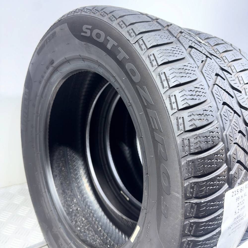 Gomme Usate 215 60 R16 99H XL Pirelli Sottozero 3 74% Invernali - immagine 10
